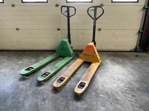 Handhydraulischer Hubwagen (2x)