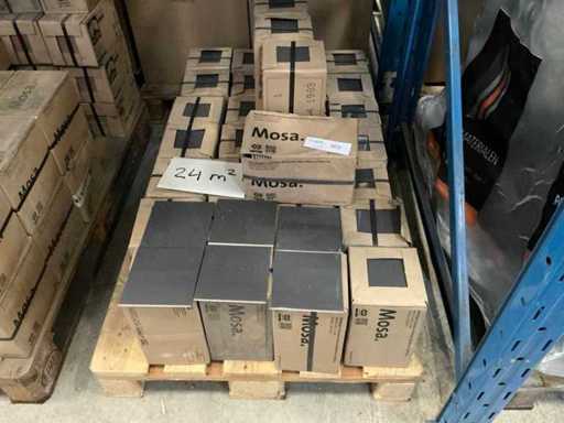 Carreaux muraux Mosa (15x15 cm, 24m2)