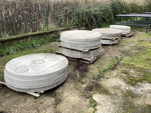 Coperchi in cemento tombini ispezionabili