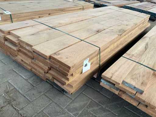 Europees Eiken planken gestoomd  23x180 mm (45x)