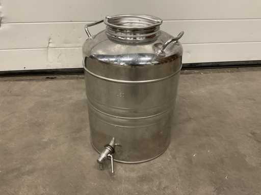 Sansone 20L beczka na oliw? z oliwek ze stali nierdzewnej