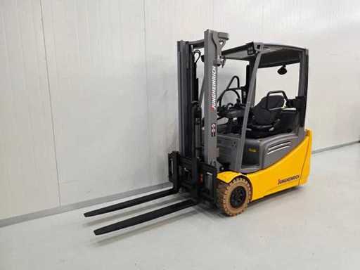 Jungheinrich - 2017 - EFG216 - 3.1M Duplex, Free-Lift, Side-Shift - Forklift