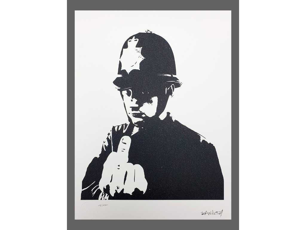 Banksy - Fuck the police - Lithographie