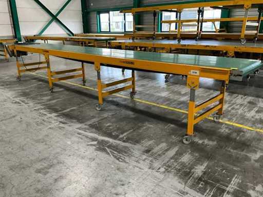 2019 Schuma EU-ø100 6000/800/GL Förderband