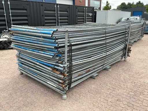 Batch of construction fences