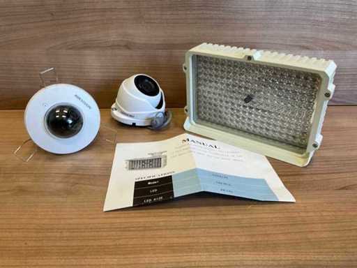 Beveiligingscamera’s & LED lamp