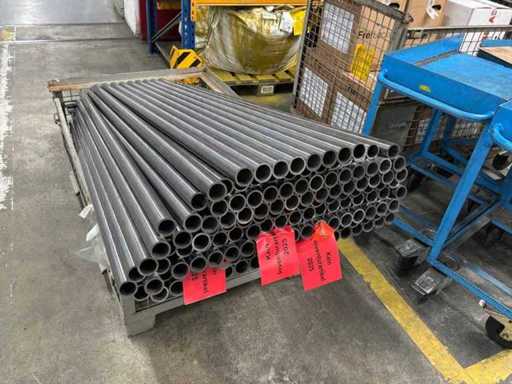 Precisiestalen buis 40 x 4 x 1630 (5xpallets, ca. 7.400 kg totaalgewicht