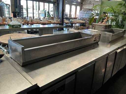 Tefcold VK38-180 S/S LID Saladiere