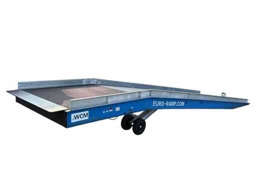 Euro-ramp WCM12E oprijbrug / moebiele laadbrug ( niet gebruikt)