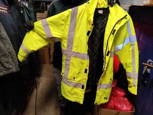 Tricorp - Veste de siguranță galbenă cu dungă reflectorizantă mărimea M