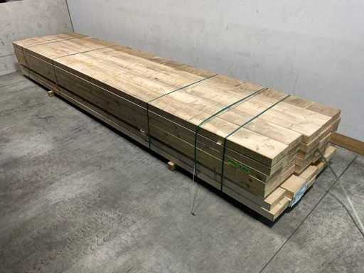 Belka świerkowa strugana - 510x22x7 cm (15x)