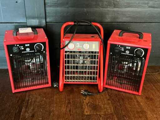 Electric heater 3kW (3x)