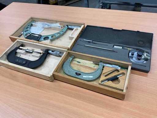 3x Screw gauge/angle gauge