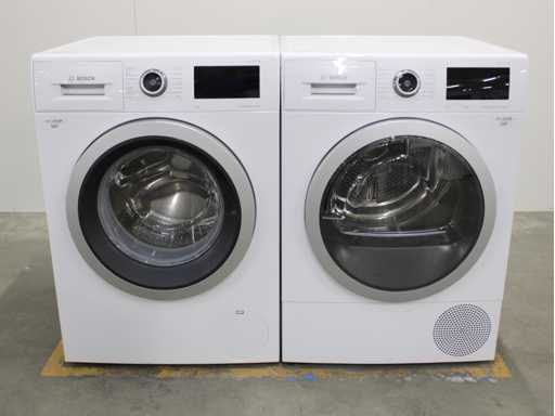 Bosch Serie|6 EcoSIlence Drive Wasmachine & Bosch Serie|6 SelfCleaning Condenser Wasdroger