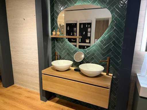 Looox - Bathroom furniture set 120 cm 