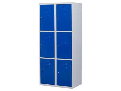 Povag Lkp-323 Locker Cabinet 3 doors 2 parts