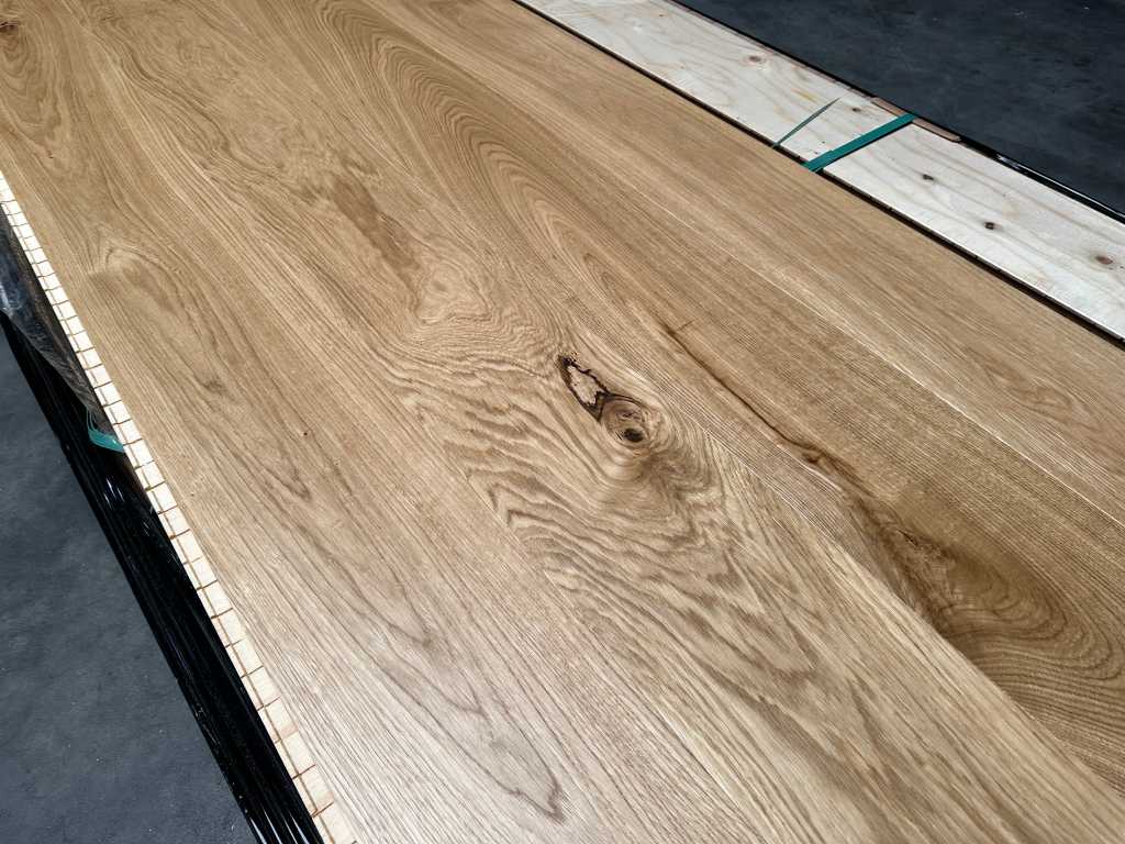 27,2 m2 Multiplank oak parquet XL - 2420 x 187 x 15 mm