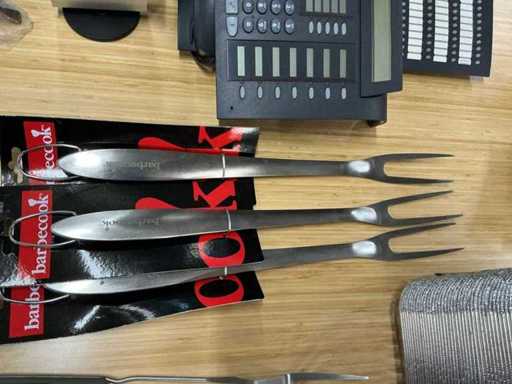 Fourchettes barbecue Barbecook (3x)