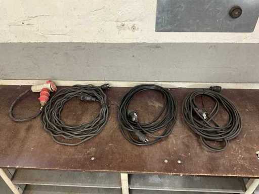 Divers câbles d’extension (4x)