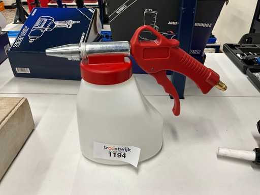 Serbatoio di spruzzatura