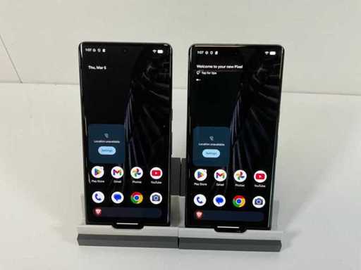 Google Pixel 7 Pro - 128 GB - Black (2x)