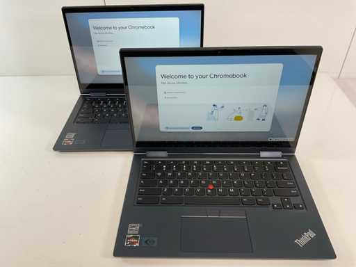 Lenovo ThinkPad C13 Yoga Gen 1 13.3”, AMD Ryzen 5, 8 GB RAM, 128 GB SSD ChromeBooks (2x)
