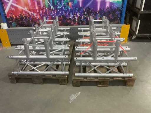 Aluminium T-truss (8x)