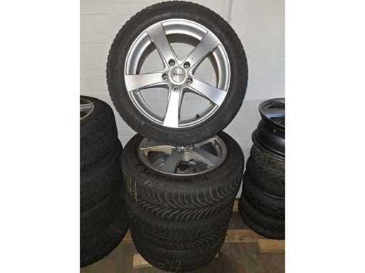 Set de anvelope Michelin Alpin de iarnă cu jantă Audi A4