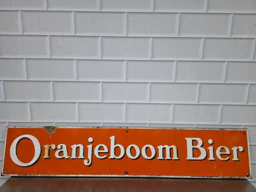 Orange Tree Beer - Semn publicitar vintage