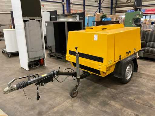 Rimorchio compressore d'aria / generatore Atlas Copco del 1994