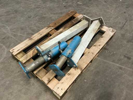 Heuer screw support legs (2x)