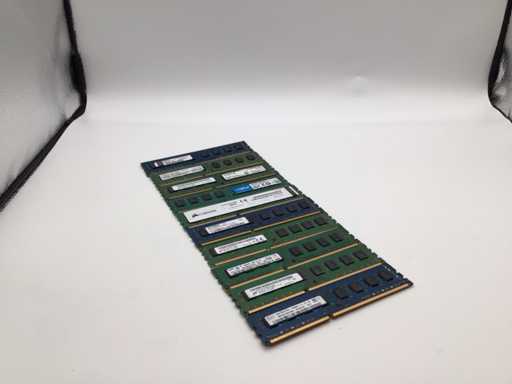Geheugen module 4GB DDR3 Computeronderdeel (10x)