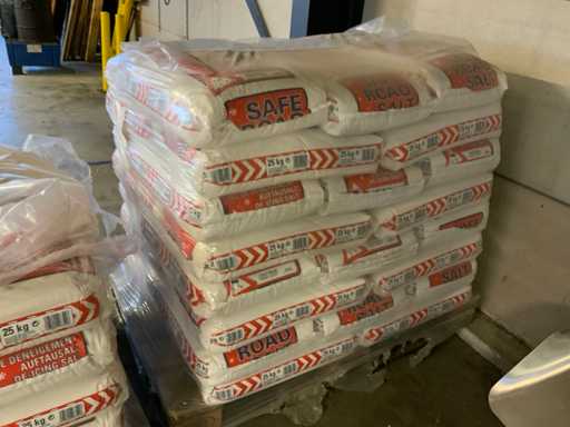 Zoutman Safe Sel de déneigement 1600 KG Sel de déglaçage