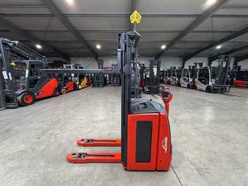 Serviciu 2019 + UVV 06/2027 Linde L16i 1.600kg Duplex 284cm scală Stivuitor de Platforme 3.537 ore