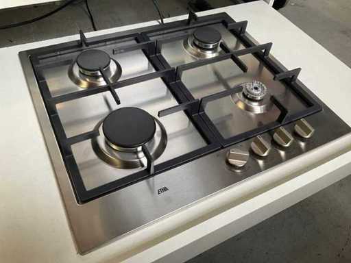 Etna KG859RVSA Gas Kookplaat 4-pits RVS