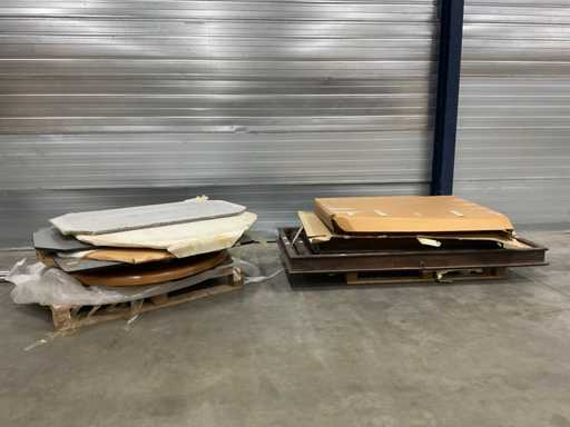 Partij Eetkamertafelbladen (12x)