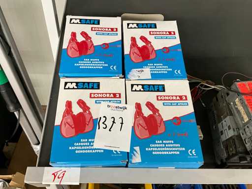 M-Safe Sonora 2 (29 dB) Gehoorbescherming (4x)