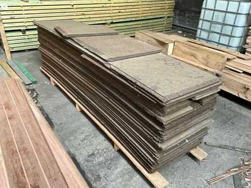 Celit D4 Houtvezelplaten voor onderdak (totaal +/- 38 m2)