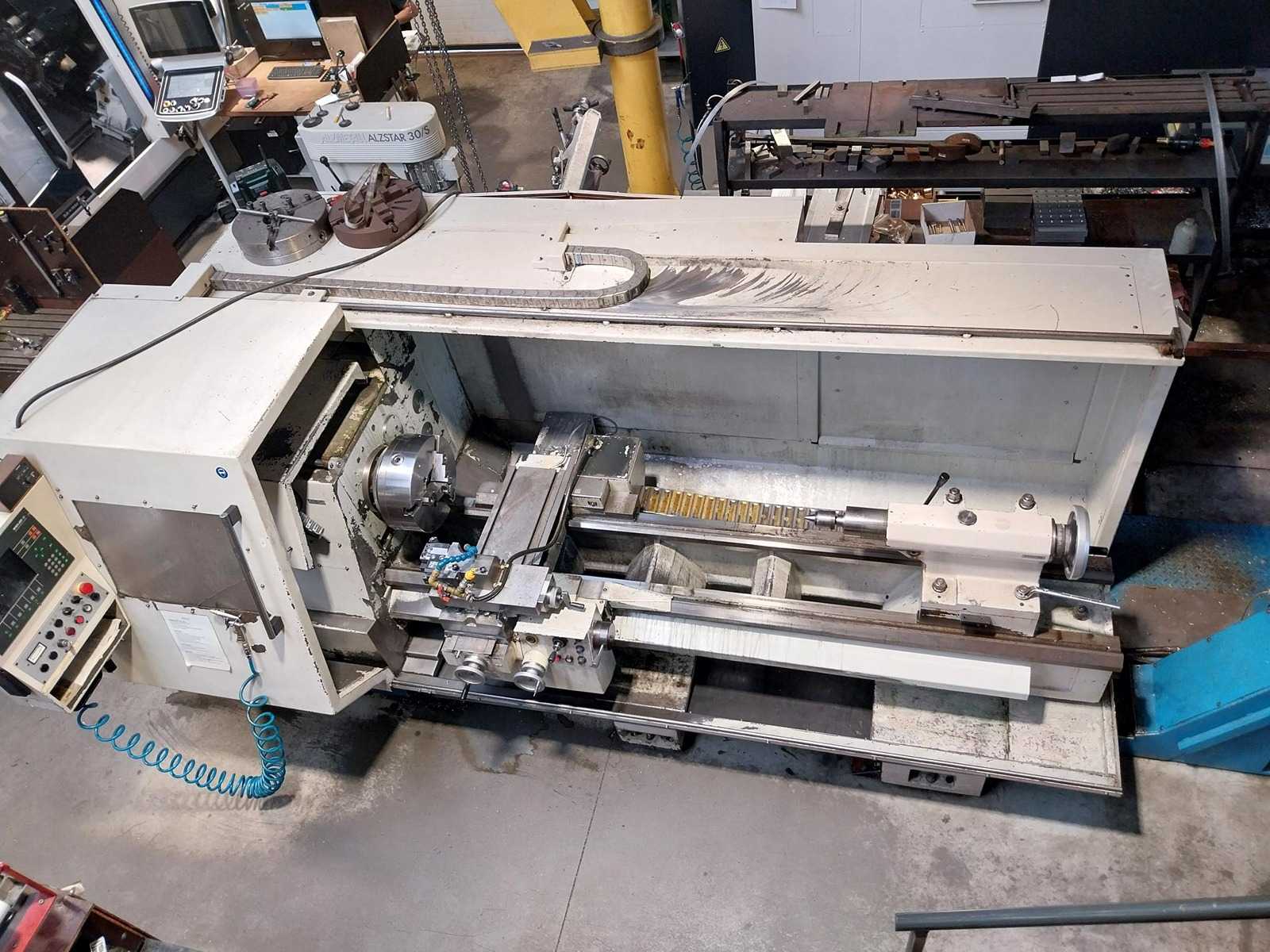 WEILER – E70 / 2 – Conventional horizontal parallel lathe with long bed with manual gearbox – 1996