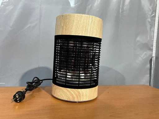 Chauffage de terrasse pivotant - neuf - aspect bois - 1200W 