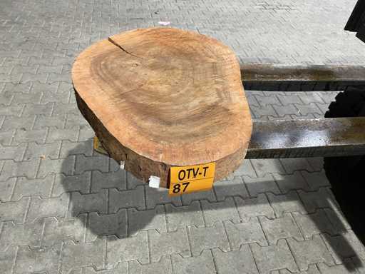 Rosewood schijf, Dikte 70mm, Ø 600mm