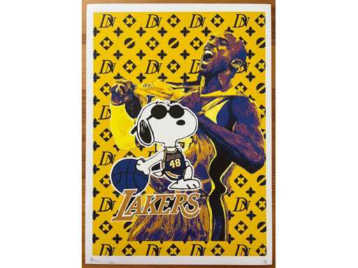 DEATH NYC: Kobe Basketball player & Snoopy