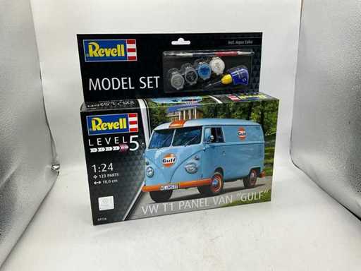 Revell Modellbausatz VW T1 Panel VAN “GULF“ 1:24