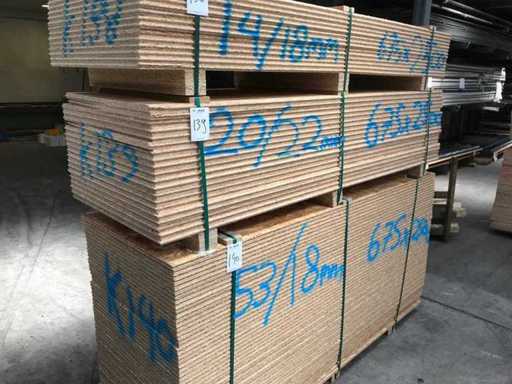 OSB sheets 22mm 675x2500mm (20x)