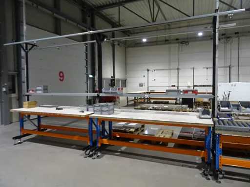 Disposición del banco de trabajo