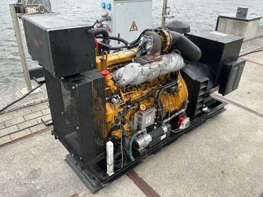 John Deere 6068HFG82 6-cilinder scheepsmotor met Stamford 165 kVA alternator