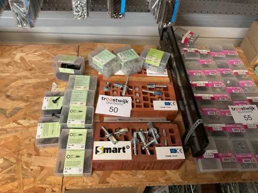 houtdraadbouten met zeskantkop; spaanderplaat schroeven