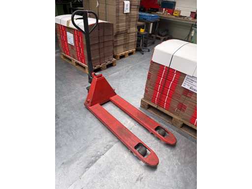   Handpallettruck inclusief weegschalen