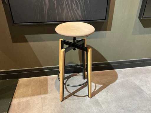 Barhocker in der Höhe verliehender (4x)