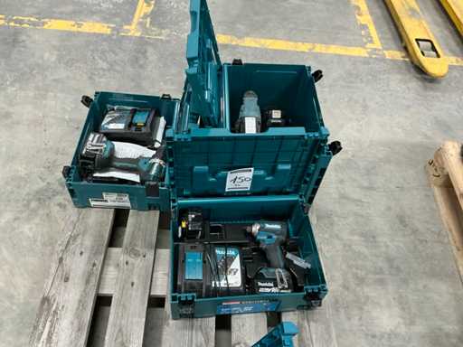 Makita Diverse accu gereedschappen (3x)